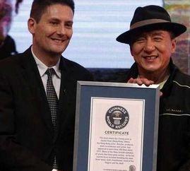 明星吉尼斯纪录,明星们的非凡成就盘点